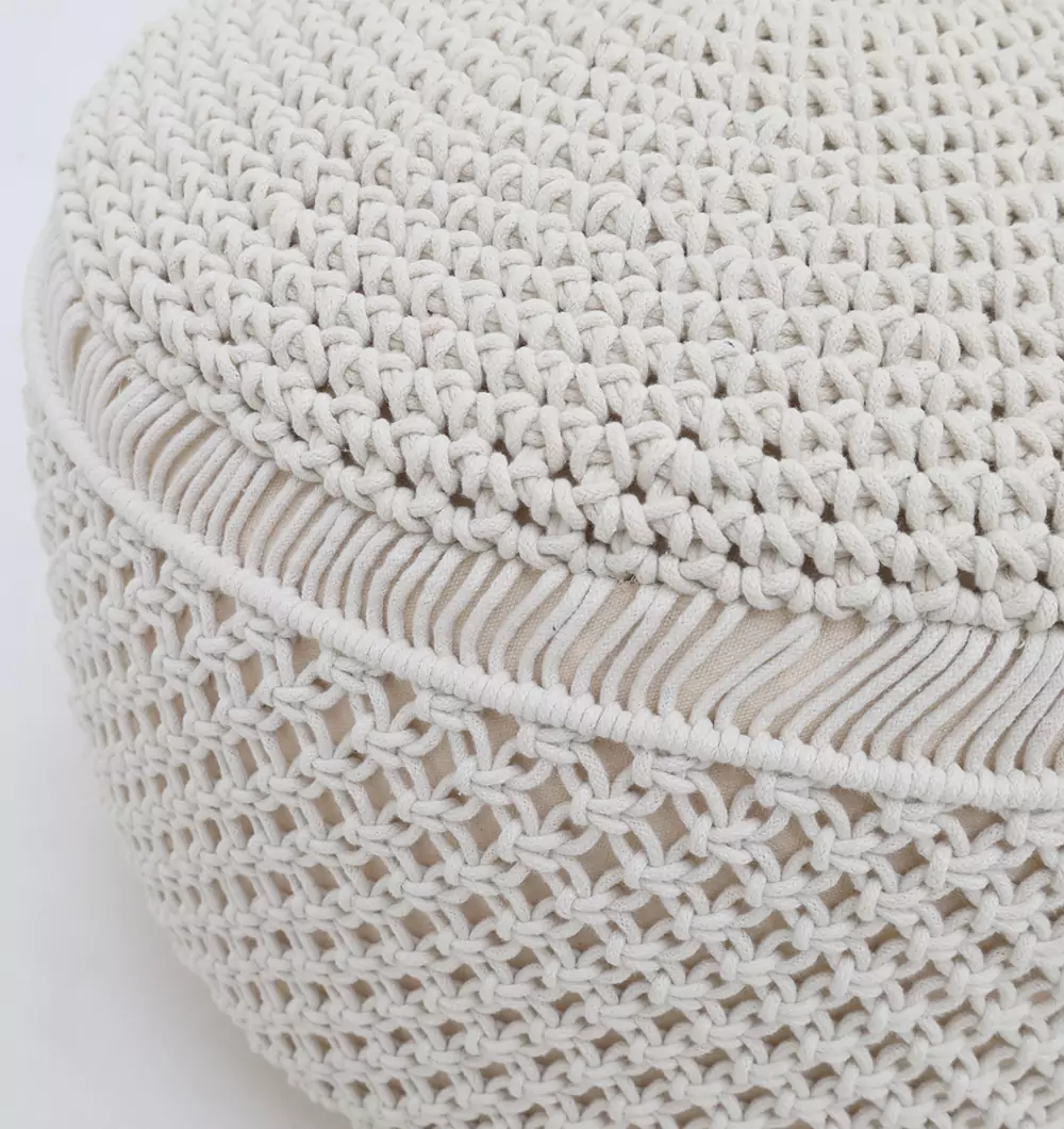 Decorative Pouf for Living Room – Style, Comfort & Functionality Decorative pouf for living room with stylish design, soft comfort, and versatile functionality.
