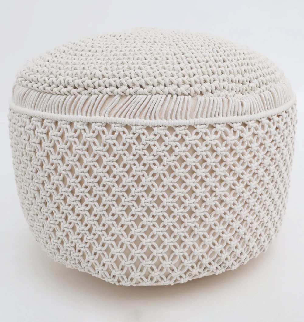 Decorative Pouf for Living Room – Style, Comfort & Functionality Decorative pouf for living room with stylish design, soft comfort, and versatile functionality.
