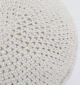 Decorative pouf for living room with stylish design, soft comfort, and versatile functionality.