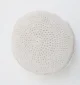 Decorative pouf for living room with stylish design, soft comfort, and versatile functionality.