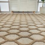 Woven rug with artisanal texture, durable quality, and versatile design for modern and classic interiors.