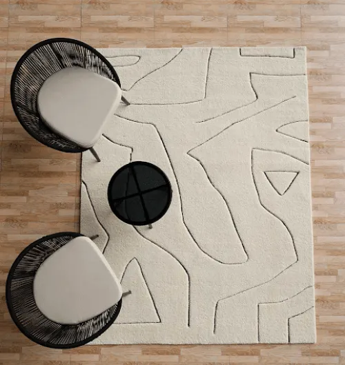 Hand-Knotted Artisanal Rug – Timeless Craftsmanship Hand-knotted artisanal rug showcasing detailed craftsmanship and timeless design
