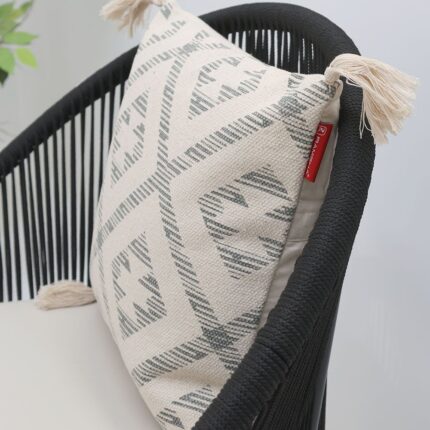 Colorful outdoor and sofa cushions, seat cushions, and bed cushions by Ramsha Home, perfect for adding comfort at home, in the car, or outdoors in Dubai, UAE.