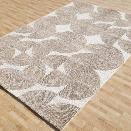 Handmade big living room rug, modern tufted carpet, rugs UAE