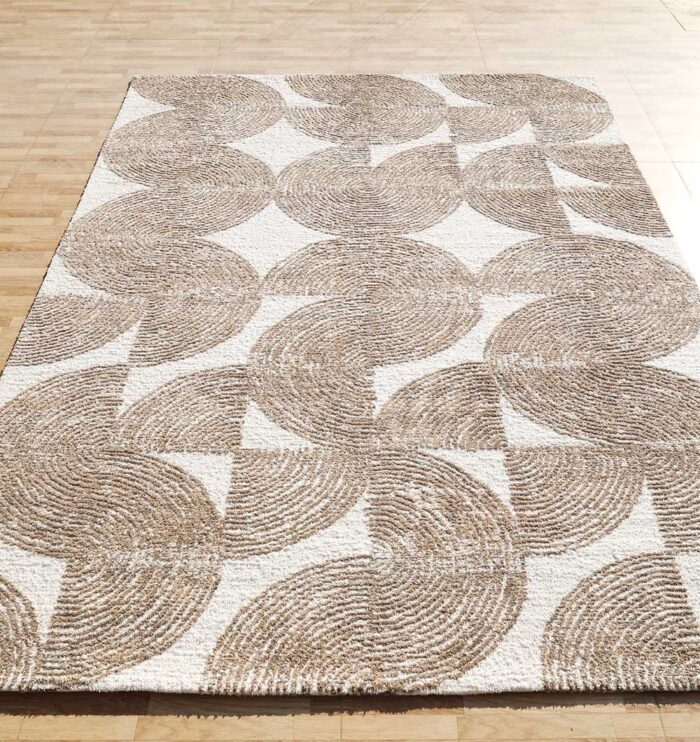Handmade big living room rug, modern tufted carpet, rugs UAE