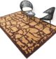 Handmade Dubai large rug, modern living room carpet, best tufted rugs UAE
