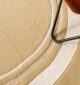 Elegant handmade round tufted rug Dubai, circular carpet for living room and bedroom, premium rugs UAE.