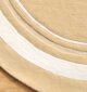 Elegant handmade round tufted rug Dubai, circular carpet for living room and bedroom, premium rugs UAE.