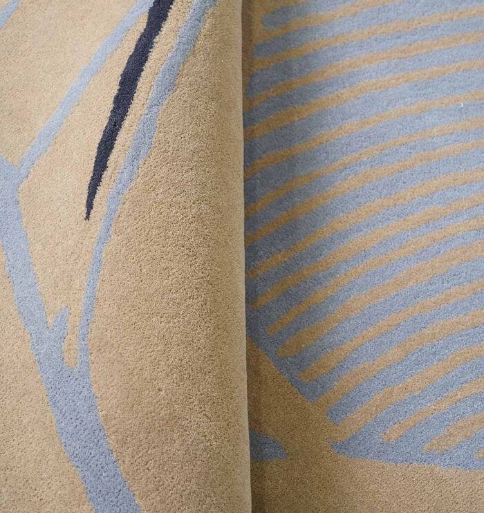 Handmade Dubai rug, big modern living room carpet, best tufted rugs UAE
