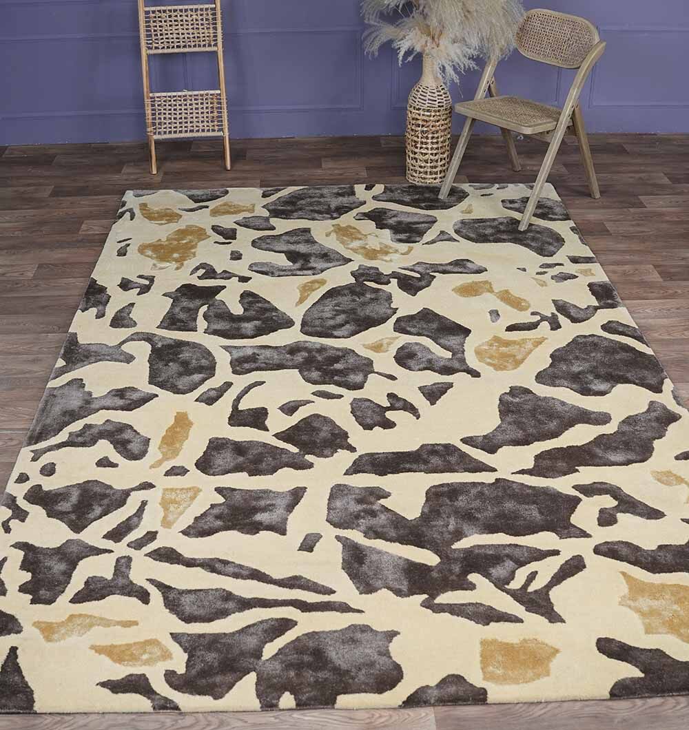 Handmade Dubai Rug | Large Modern Tufted Carpet for Living Room Upgrade your interiors with this stylish handmade rug from Dubai. Designed as a big living room carpet, it combines modern aesthetics with premium tufted craftsmanship. Soft underfoot and built to last, this large rug is one of the best choices in UAE for creating a warm and sophisticated home atmosphere.