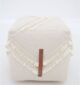 Natural Color Decorative Pouf - PF-166 (40x40x40cm) - الصورة 5