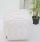 Comfortable modern pouf for living room, foot rest and pouf seat by Ramsha Home UAE