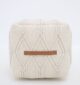 Modern pouf for living room, versatile foot stool and pouf seat by Ramsha Home UAE