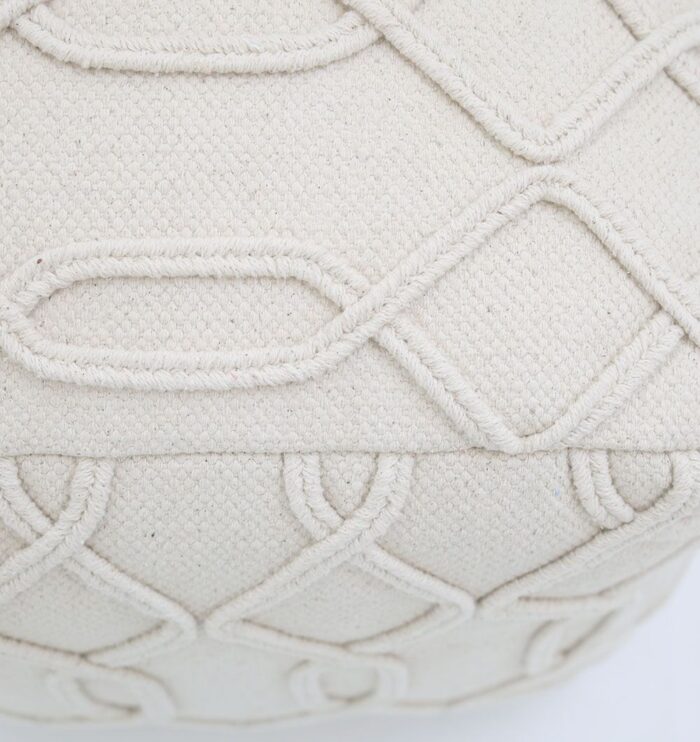 Contemporary living room pouf, multifunctional foot stool and pouf seat by Ramsha Home UAE