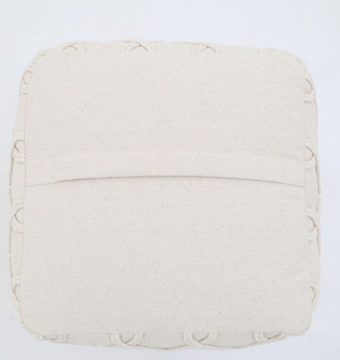 Contemporary living room pouf, multifunctional foot stool and pouf seat by Ramsha Home UAE