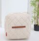 Contemporary living room pouf, multifunctional foot stool and pouf seat by Ramsha Home UAE