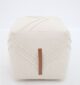 Natural Color Decorative Pouf - PF-172 (40x40x40cm) - الصورة 5
