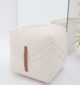 Natural Color Decorative Pouf - PF-172 (40x40x40cm) - الصورة 3