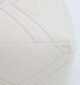 Natural Color Decorative Pouf - PF-172 (40x40x40cm) - الصورة 2