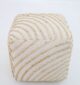 Natural Color Decorative Pouf - PF-173 (40x40x40cm) - Image 5
