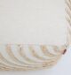 Natural Color Decorative Pouf - PF-173 (40x40x40cm) - Image 2