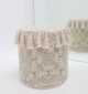 Chic modern pouf from Ramsha Home UAE, perfect as a foot stool, pouf seat, or foot rest for stylish interiors.