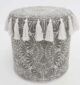 Modern pouf seat and foot rest from Ramsha Home UAE, ideal as a stylish pouf stool for home décor.