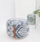 Versatile modern pouf from Ramsha Home UAE, perfect as a pouf seat, foot stool, and foot rest.