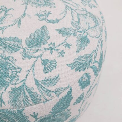Elegant modern pouf from Ramsha Home UAE, perfect as a foot stool, pouf seat, or foot rest for home comfort.