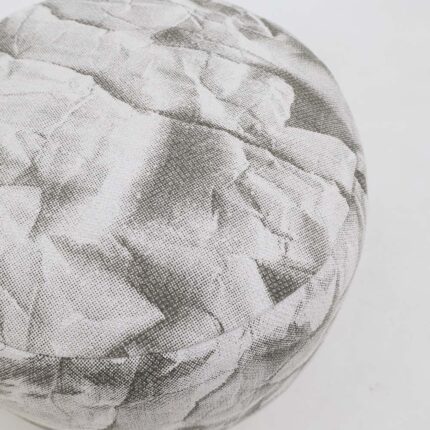 Stylish and modern pouf seat from Ramsha Home UAE, ideal as a foot stool and comfortable foot rest.