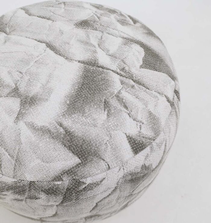 Stylish and modern pouf seat from Ramsha Home UAE, ideal as a foot stool and comfortable foot rest.