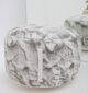 Stylish and modern pouf seat from Ramsha Home UAE, ideal as a foot stool and comfortable foot rest.