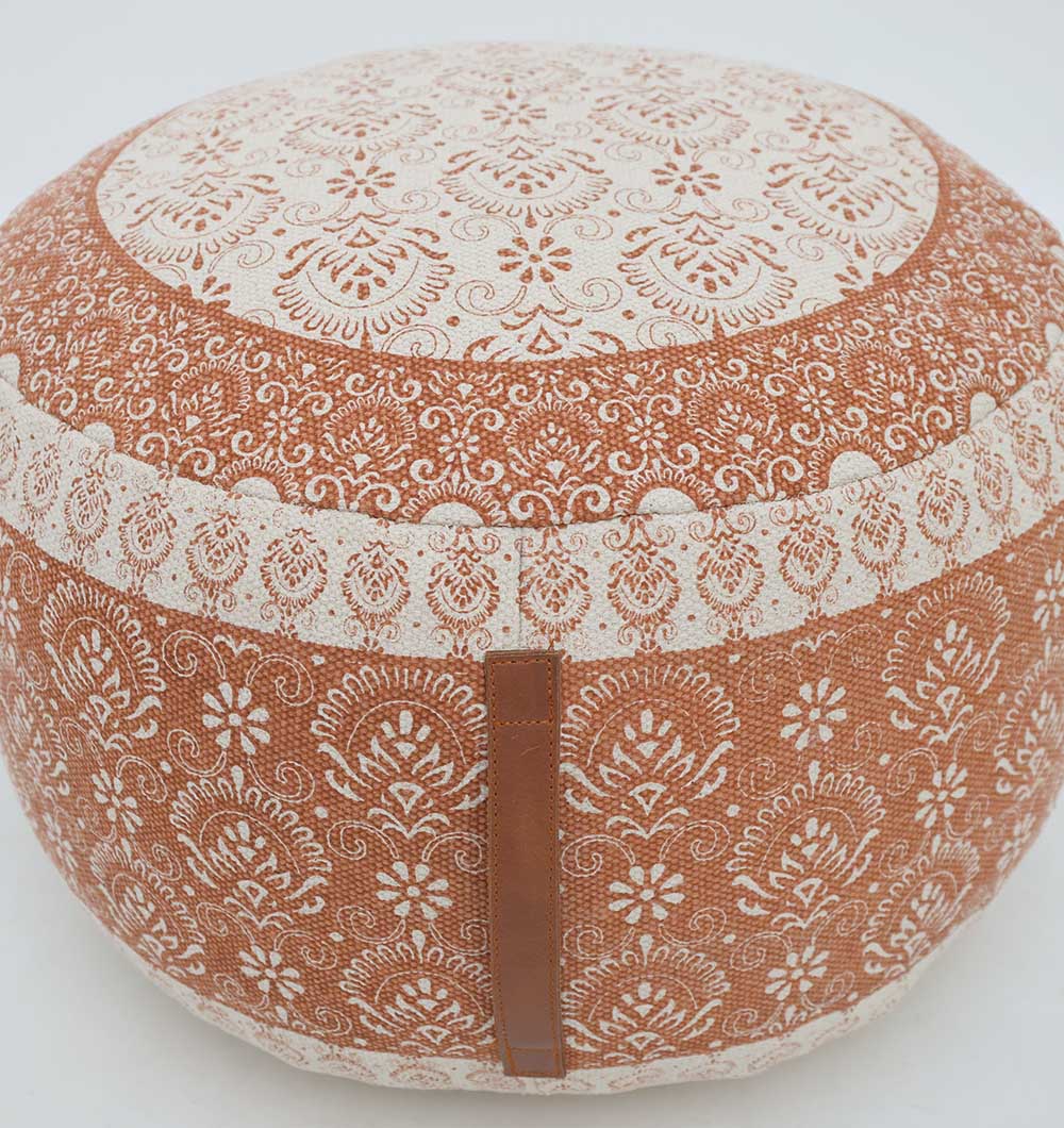 Comfortable Modern Pouf & Foot Rest | Pouf Seat UAE – Ramsha Home Comfortable modern pouf from Ramsha Home UAE, perfect as a foot stool, pouf seat, or foot rest for stylish homes.