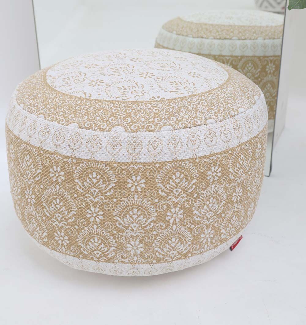 Versatile Pouf Seat & Foot Stool | Modern Pouf UAE – Ramsha Home Modern pouf and foot stool from Ramsha Home UAE, versatile as a pouf seat and foot rest for stylish interiors.