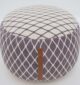 Modern pouf seat and foot stool from Ramsha Home, perfect as a stylish pouf and foot rest for living rooms in UAE.