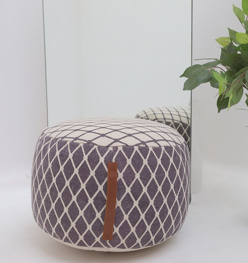 Buy Modern Pouf Seat & Foot Rest | Pouf Stool UAE – Ramsha Home Modern pouf seat and foot stool from Ramsha Home, perfect as a stylish pouf and foot rest for living rooms in UAE.
