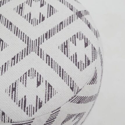 Contemporary pouf seat and foot stool, perfect as a modern foot rest for stylish homes in UAE.