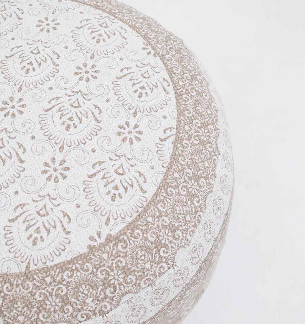 Chic Modern Pouf Foot Stool and Pouf Seat in UAE Chic modern pouf designed as a comfortable foot stool, pouf seat, and foot rest for homes in UAE.