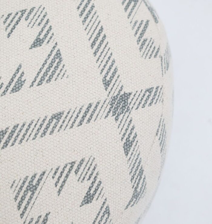 Modern pouf foot stool and pouf seat designed for comfort as a stylish foot rest in UAE homes.