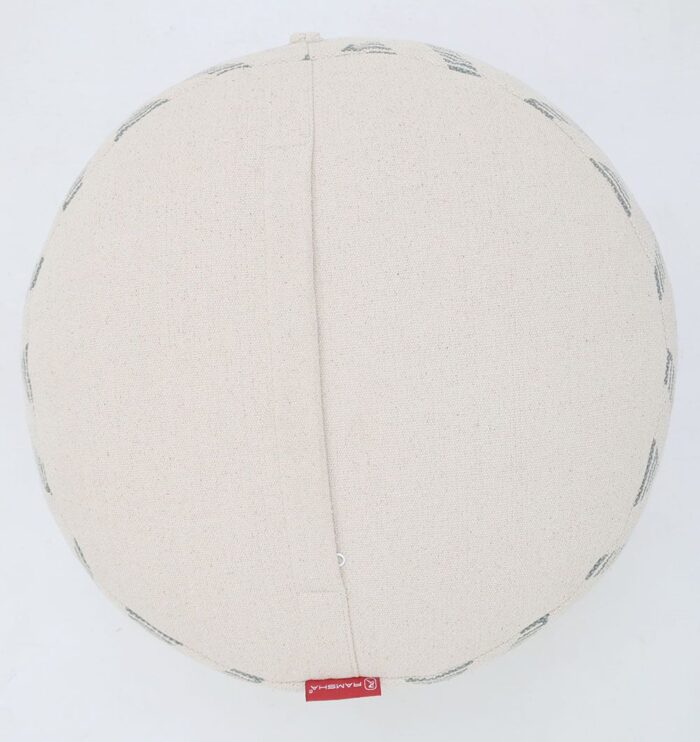 Modern pouf foot stool and pouf seat designed for comfort as a stylish foot rest in UAE homes.