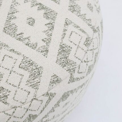 Modern pouf foot rest and pouf seat designed as a stylish foot stool for living spaces in UAE.