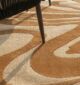 Rectangle multi-color rug featuring vibrant patterns, durable quality, and modern indoor décor style.