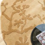 Rectangle multi-color rug featuring vibrant patterns, durable quality, and modern indoor décor style.