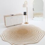 Rectangle multi-color rug featuring vibrant patterns, durable quality, and modern indoor décor style.