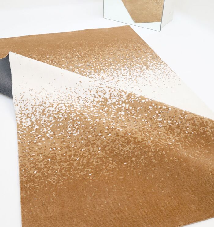 Rectangle multi-color rug featuring vibrant patterns, durable quality, and modern indoor décor style.
