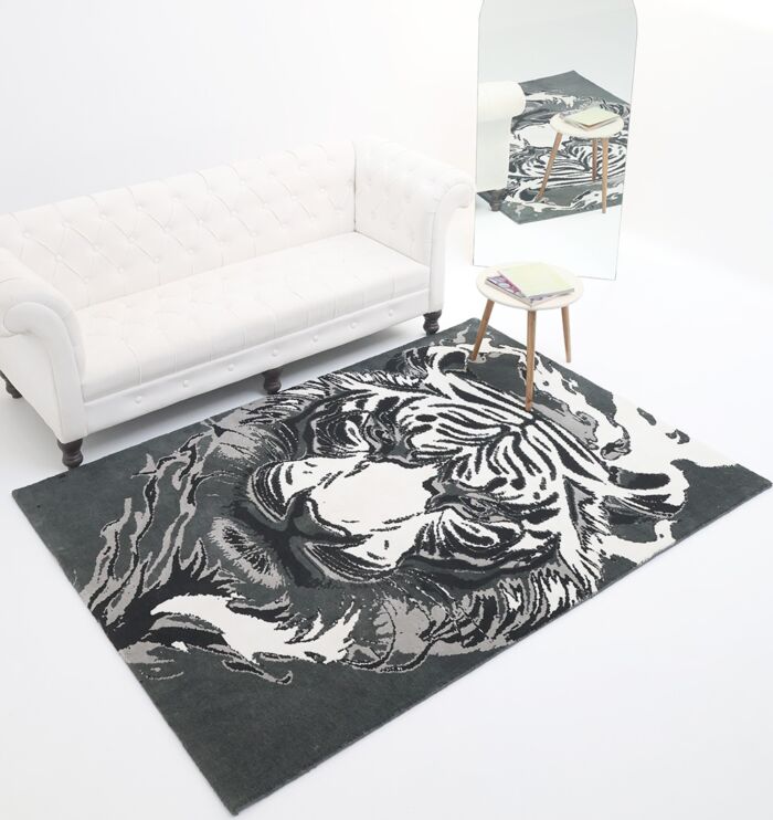 Multi-color Novara rug for indoor décor, combining vibrant design, comfort, and long-lasting quality.