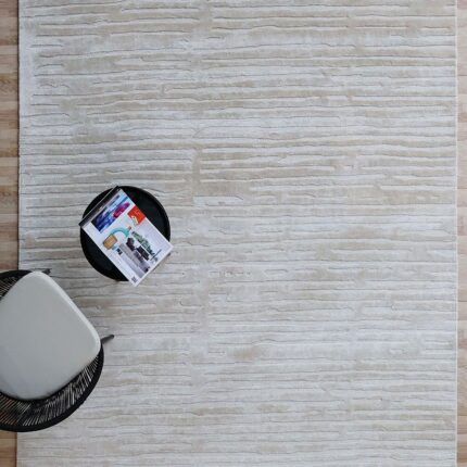 Handmade area rug for home décor, crafted with artisanal detail, soft texture, and timeless style.