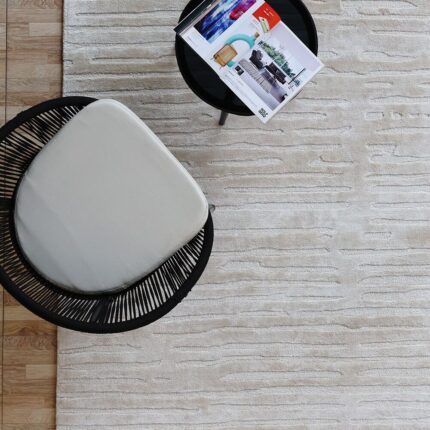 Handmade area rug for home décor, crafted with artisanal detail, soft texture, and timeless style.