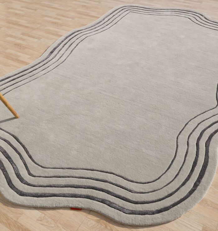 Handcrafted rug featuring intricate design, natural texture, and durable artisan-made quality.