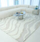 Full view of multicolor handmade area rug HTWV-127 made with wool, viscose, and cotton
